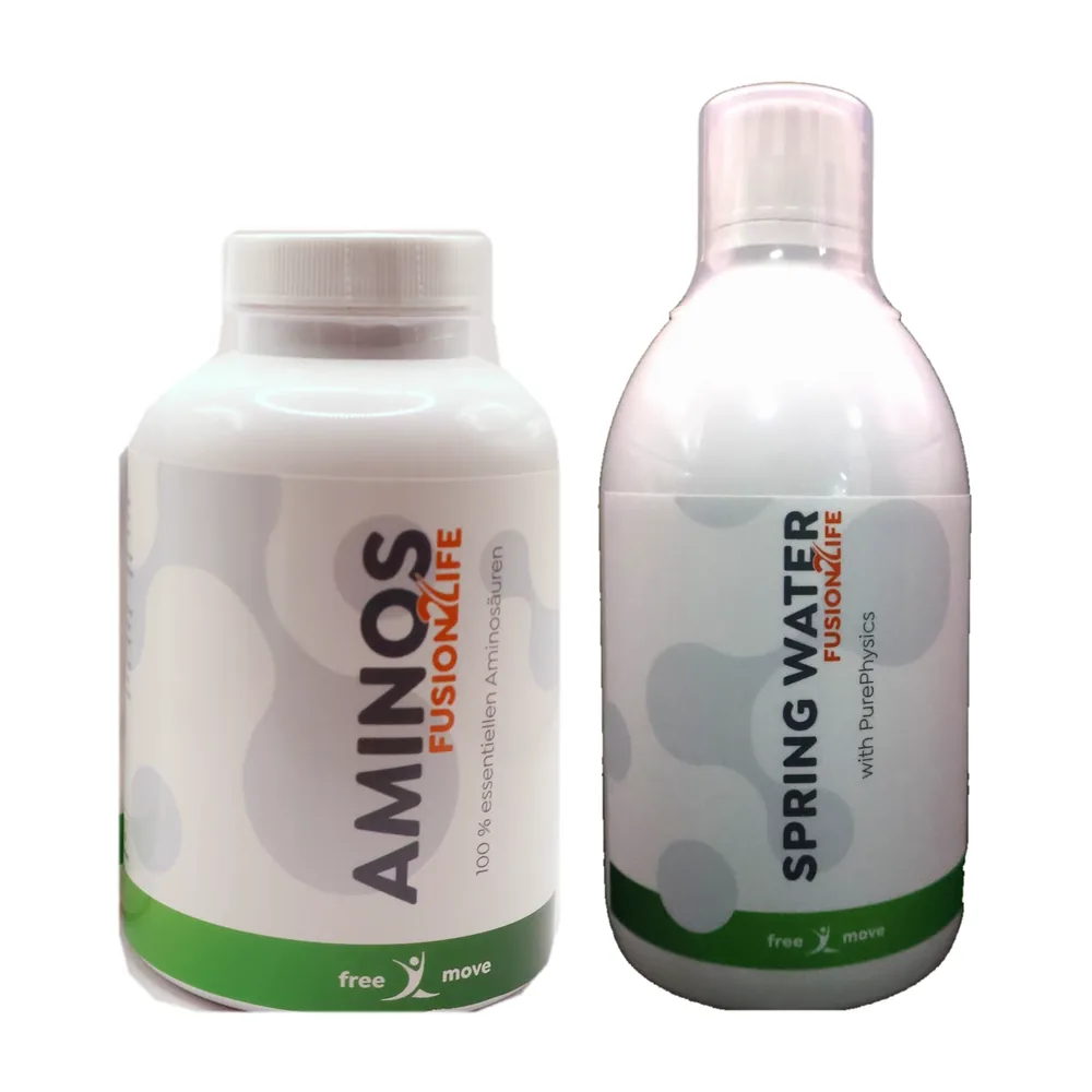 Fusion2Life F2L Aminos 300 g mit Spring Water 0,5 l